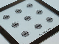 Chrome mask for Si wafers