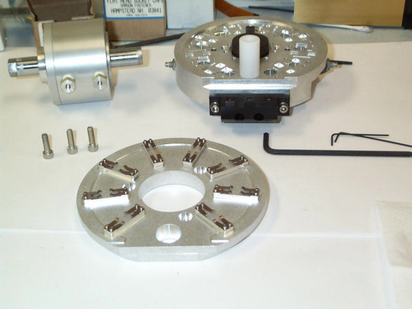 8 Site Angular MEMS Accelerometer Test Fixture Top